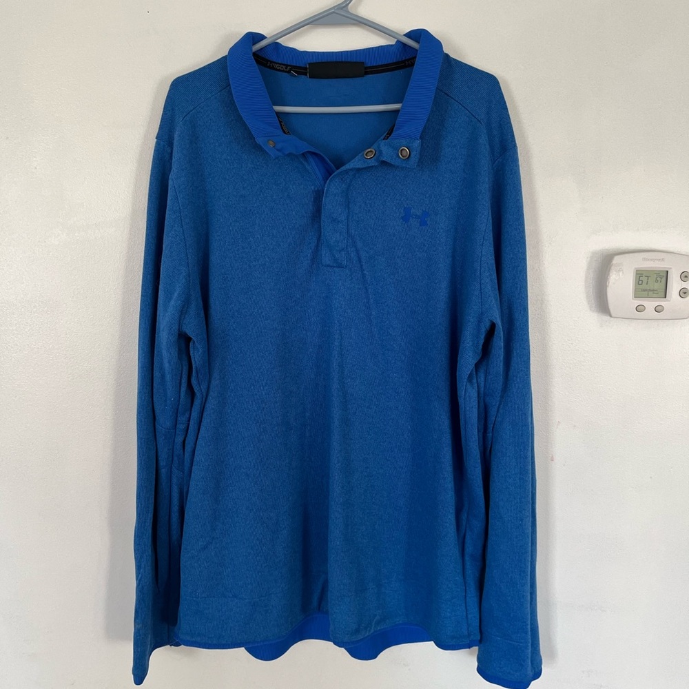 Men’s Underarmour quarter button sweatshirt XXL